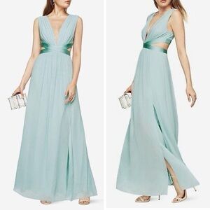 BCBGMaxAzria Julianne Dress, light blue, size 12